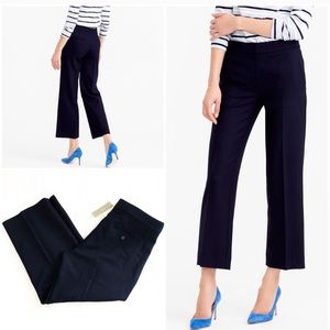 NWT J Crew Patio Pant in bi-wool stretch